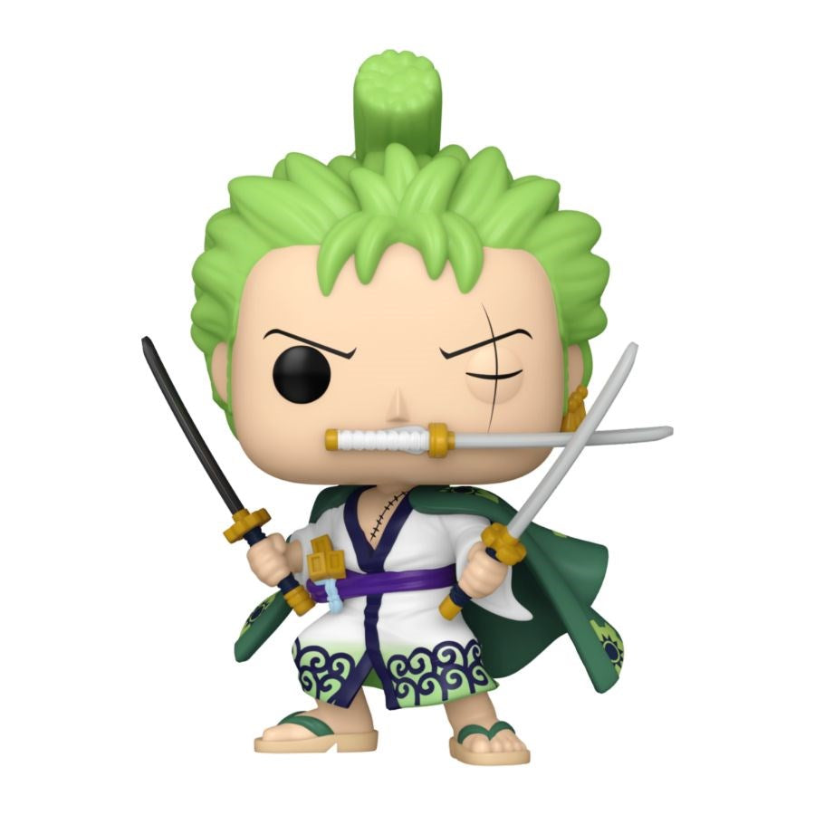 FUNKO POP ONE PIECE - 923 RORONOA ZORO (EXCLUSIVE) 9 CM