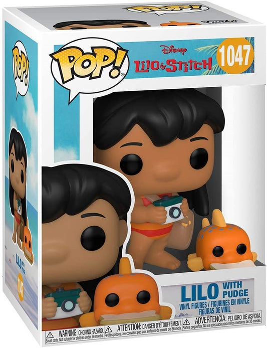 FUNKO POP DISNEY: LILO & STITCH - 1047 LILO W/PUDGE 9 CM