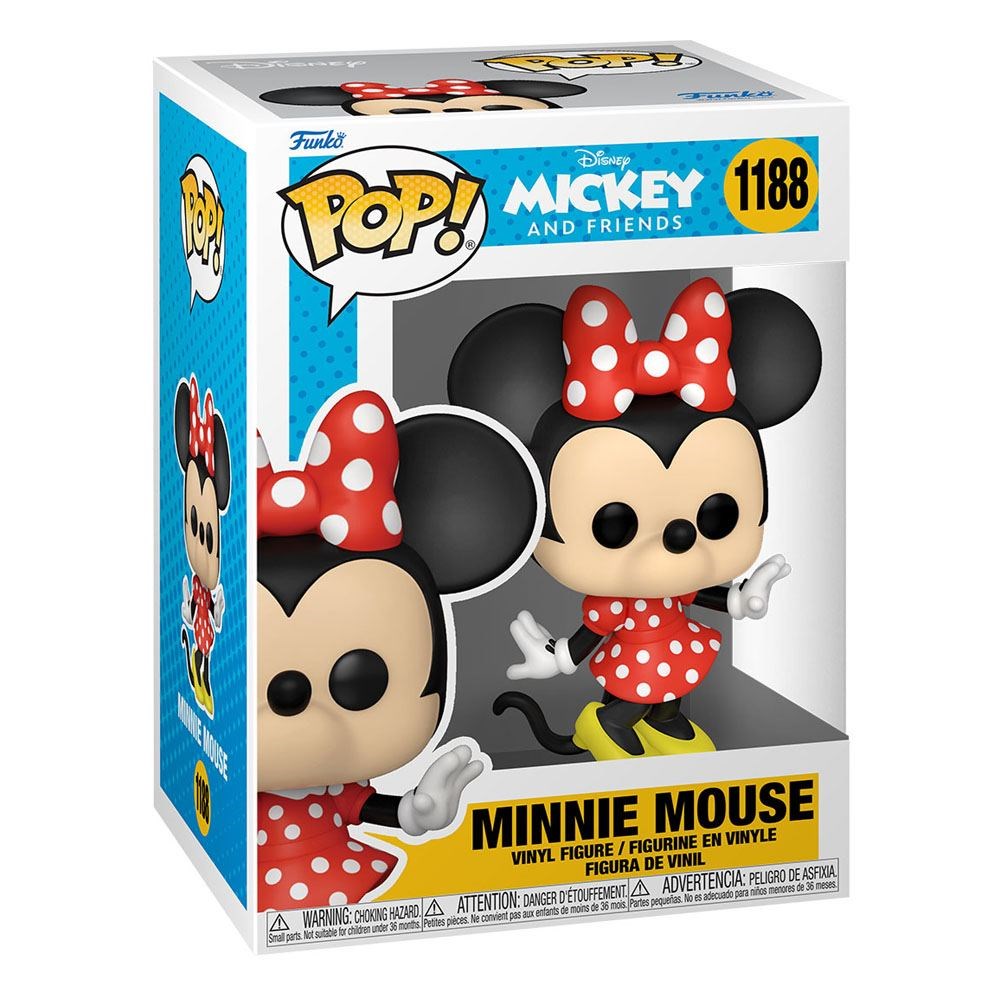 FUNKO POP DISNEY: MICKEY & FRIENDS - 1188 MINNIE MOUSE 9 CM