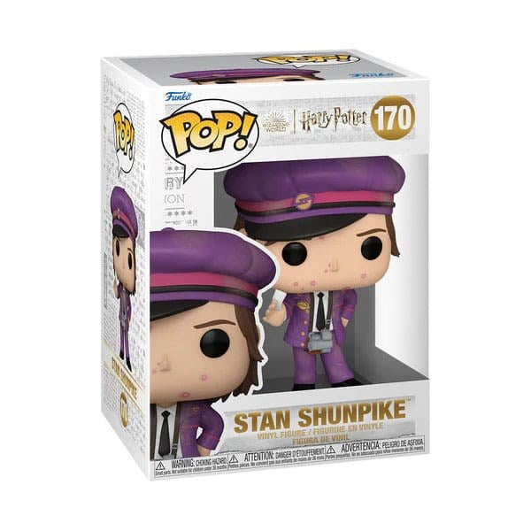 FUNKO POP HARRY POTTER: PRISONER OF AZKABAN - 170 STAN SHUNPIKE 9 CM
