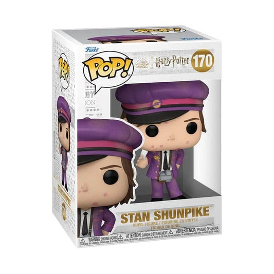 FUNKO POP HARRY POTTER: PRISONER OF AZKABAN - 170 STAN SHUNPIKE 9 CM