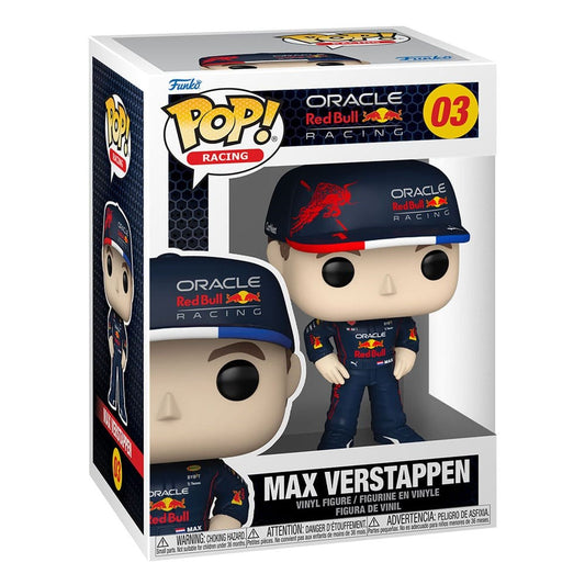 FUNKO POP FORMULA 1: ORACLE REDBULL RACING - 03 MAX VERSTAPPEN 9 CM