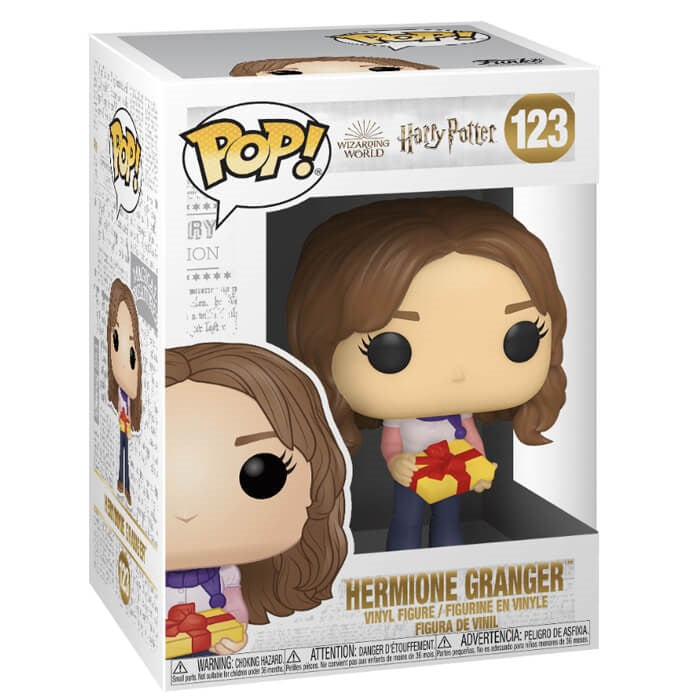 FUNKO POP HARRY POTTER: HOLIDAY - 123 HERMIONE GRANGER 9 CM