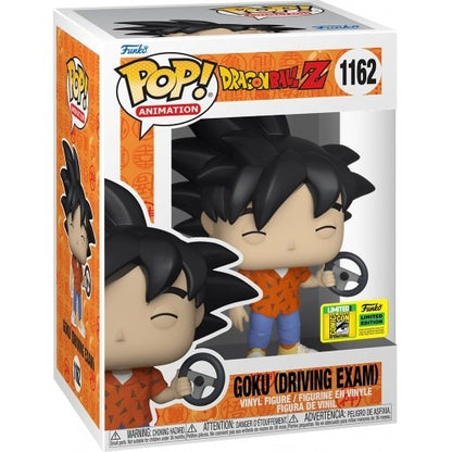 FUNKO POP DRAGON BALL Z - 1162 GOKU (DRIVING EXAM) (EXCLUSIVE) 9 CM
