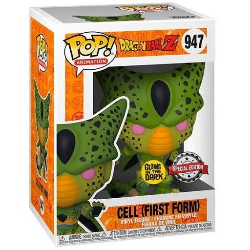 FUNKO POP DRAGON BALL Z - 947 CELL FIRST FORM (SPECIAL EDITION) 9 CM