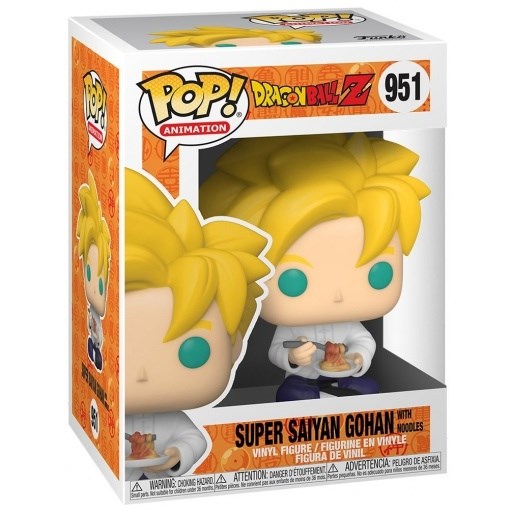 FUNKO POP DRAGON BALL Z - 951 SUPER SAIYAN GOHAN W/NOODLES 9 CM