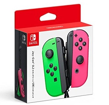 NINTENDO Switch Joy-Con Pair Verde Neon e Rosa Neon