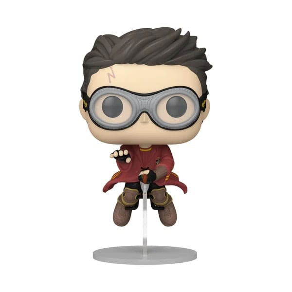 FUNKO POP HARRY POTTER: PRISONER OF AZKABAN - 165 HARRY W/BROOM (QUIDDITCH) 9 CM
