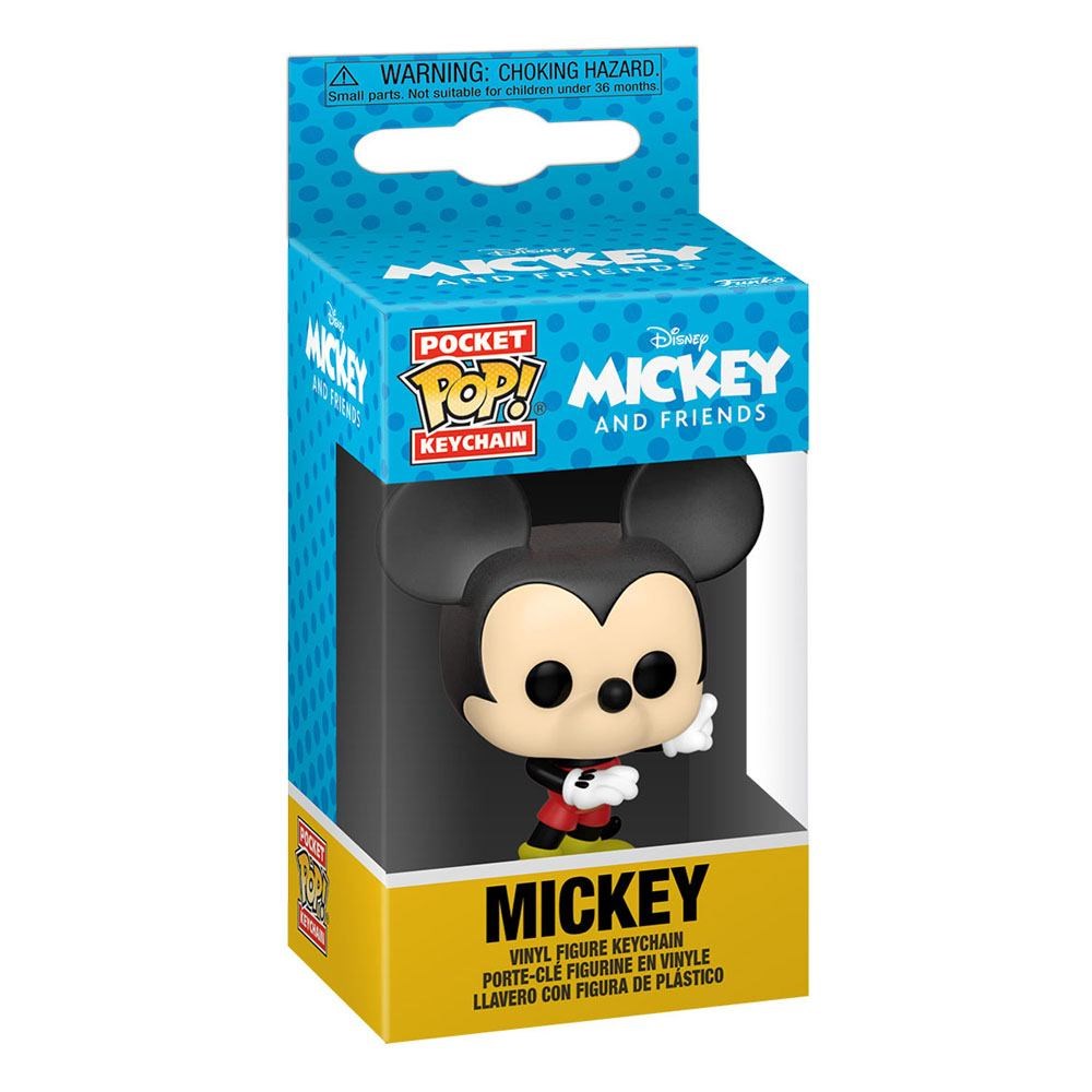 FUNKO POP DISNEY: MICKEY & FRIENDS - PORTACHIAVI MICKEY 4 CM