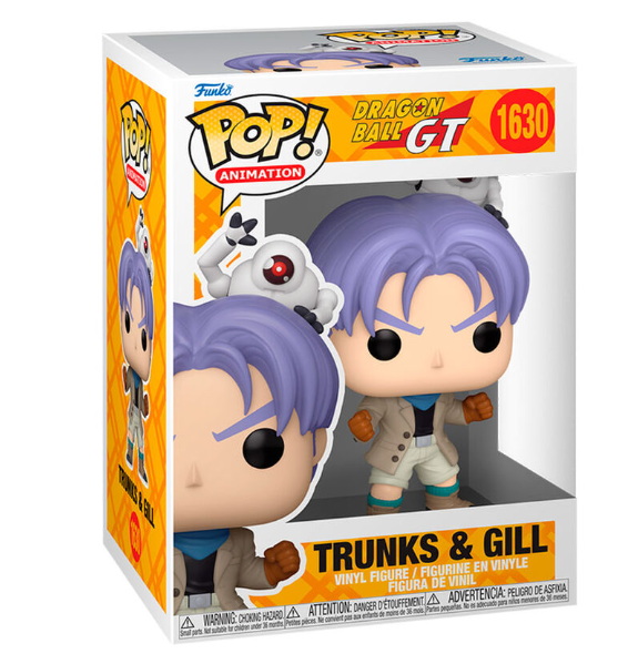 FUNKO POP DRAGON BALL GT - 1630 TRUNKS & GILL 9 CM