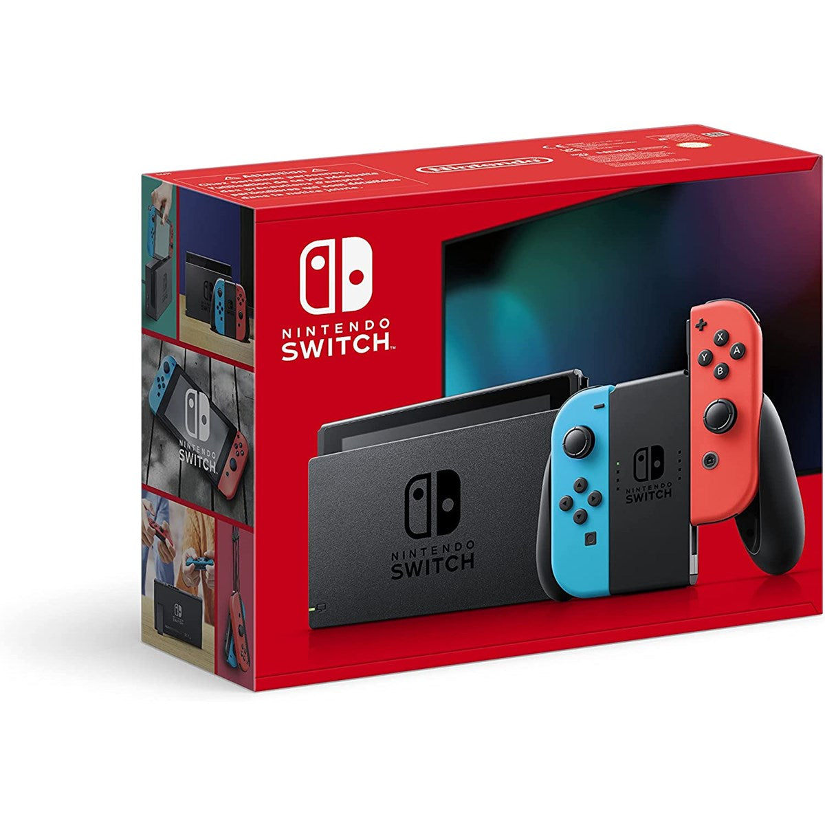 NINTENDO SWITCH CON JOY-CON ROSSO NEON/BLU NEON 1.1 V2