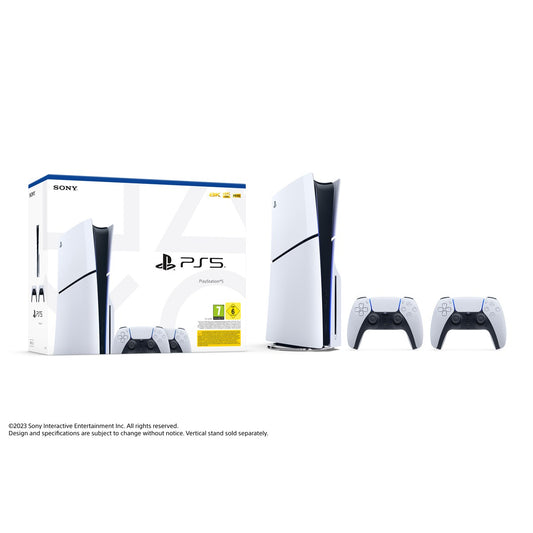 PLAYSTATION 5 SLIM CHASSIS D + CONTROLLER DUALSENSE WHITE