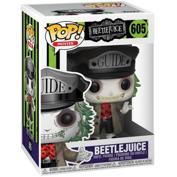 FUNKO POP BEETLEJUICE - 605 BEETLEJUICE W/HAT 9 CM