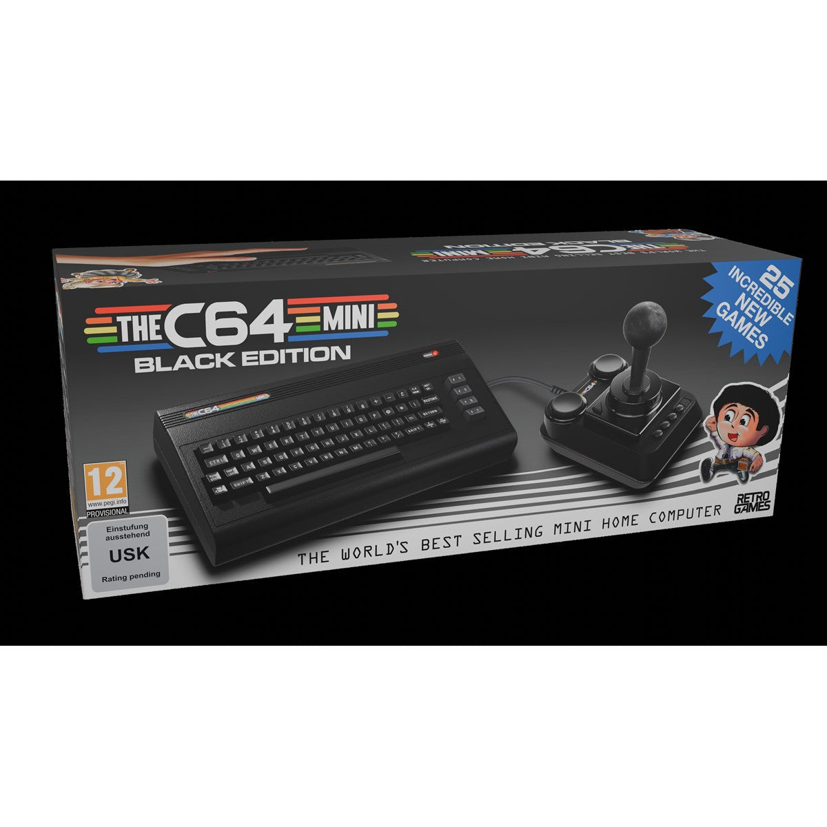 THE C64 MINI BLACK