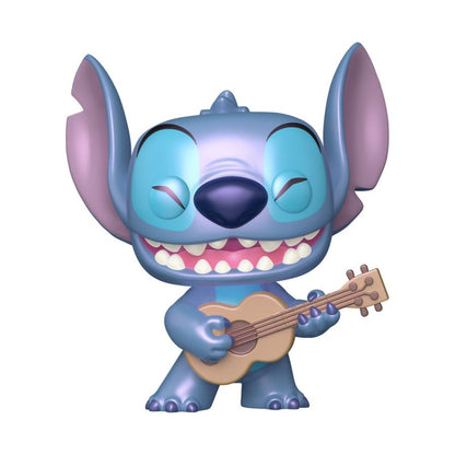 FUNKO POP DISNEY: LILO AND STITCH - 1044 STITCH WITH UKELELE (EXCLUSIVE) 9CM